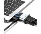 Portable Dual Ports USB Type C to VGA 1080P 4K 60HZ Adapter for Thunderbolt 3