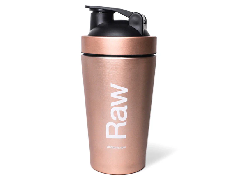 Amazonia 500mL Raw Stainless Steel Shaker - Rose Gold