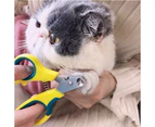 QBLEEV Pet Nail Clipper for Cats Birds Reptiles and Small Animals-Purple