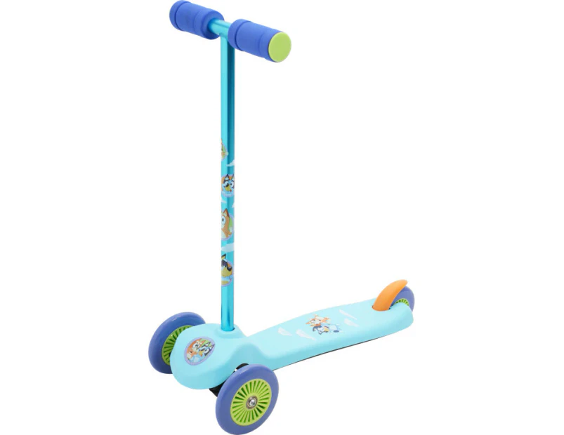 Lean And Steer Tri-Scooter-Bluey