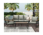 Livsip Outdoor Furniture Garden Sofa Set Patio Furniture Setting 6-Piece