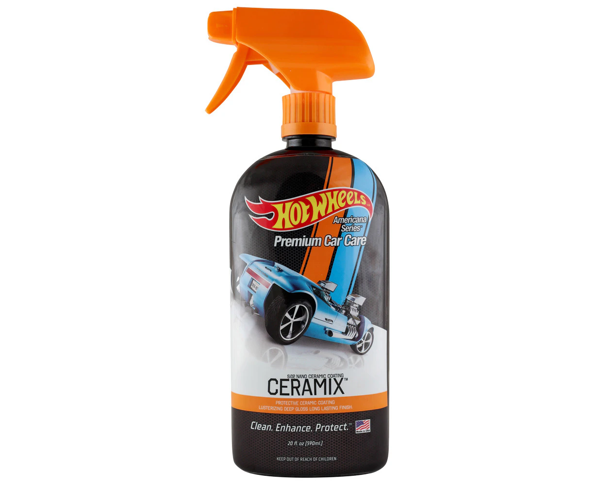 Hot Wheels Ceramix Americana After Wash Car Care Cleaner/Protector Spray 590ml