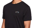 Billabong Men's Heritage Short Sleeve Tee / T-Shirt / Tshirt - Black