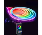 3M LED Strip Lights with App Control Bluetooth Outdoor LED Strip Lights Waterproof Party Decoration