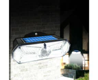 126 LED Solar Powered Motion Sensor Wall Lamp