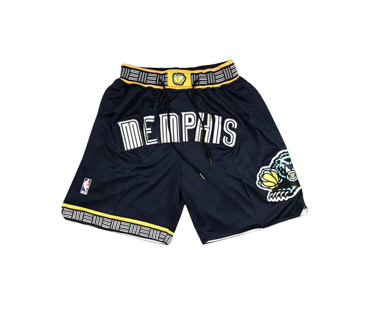 Memphis Grizzlies Shorts, Grizzlies Basketball Shorts, Running Shorts