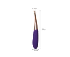 Urway Vibrator Clit Vagina Gspot Stimulator Rechargeable Adult Sex Toy Purple