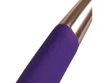 Urway Vibrator Clit Vagina Gspot Stimulator Rechargeable Adult Sex Toy Purple