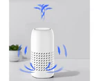 Air Purifier Eco-friendly High Efficiency Filtration ABS Air Filter Cleaner for Home - White