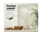 Artiss 4 Panel Room Divider Screen 162x170cm Clover White