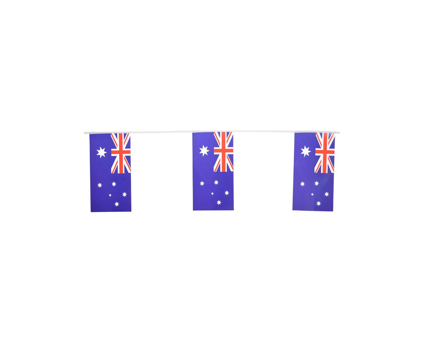 Aussie Flag Paper Bunting 3 Metre Australia Banner- New