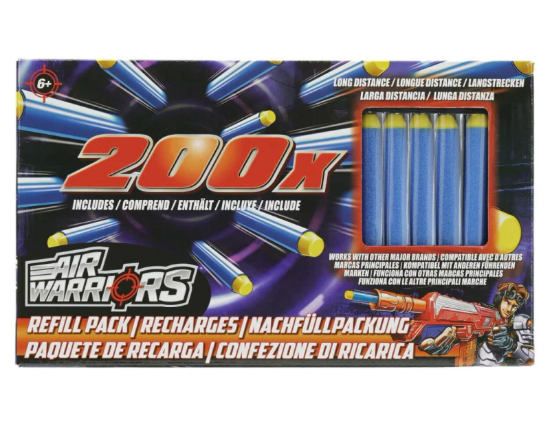 Air Warriors 200 Long Distance Dart Refill