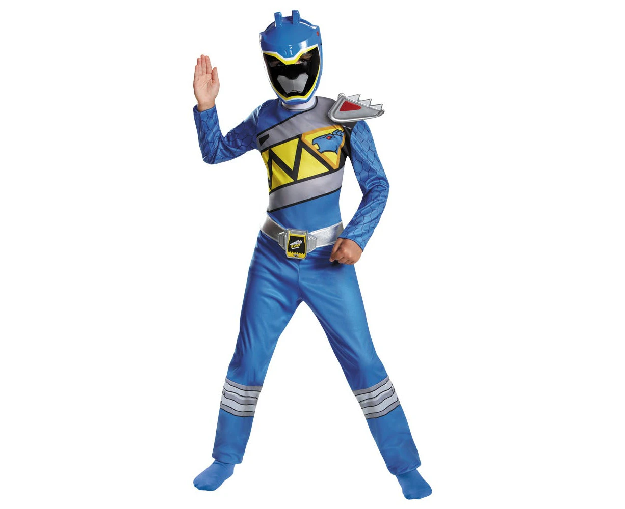 Power Rangers Dino Charge Blue Ranger Classic Child Costume