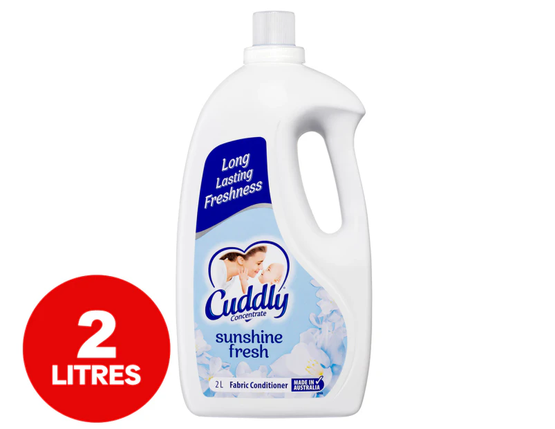 Cuddly Concentrate Sunshine Fresh Fabric Conditioner 2L