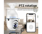 Wireless Wifi Light Bulb Camera Security Camera 1080P Wifi Smart 360 Surveillance Camera For Indoor And Outdoor