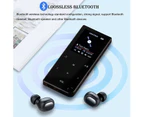 Mp3 Player, 16Gb Mp3 Player With Bluetooth, Music Player With Built-In Speaker/Hi-Fi Lossless Sound/Fm Radio/Recorder/Support Up To 128Gb