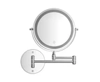 Embellir Extendable Makeup Mirror 10X Magnifying Double-Sided Bathroom Mirror