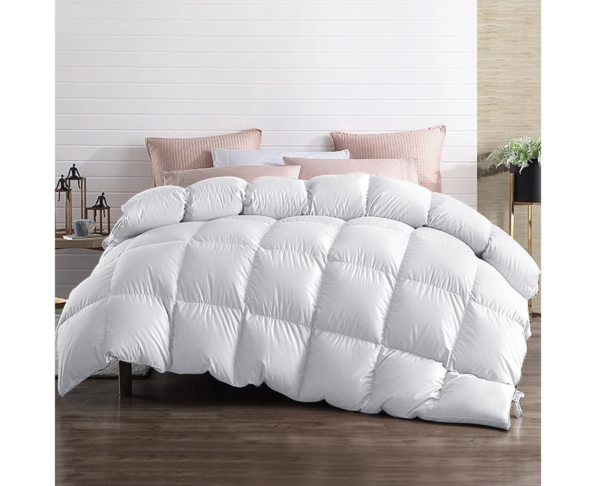 Giselle Bedding 700GSM Goose Down Feather Quilt Double