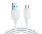 Ymall USB A to Micro 2.4A Fast Charging Cable for PS4 Samsung Galaxy S7 S6-White