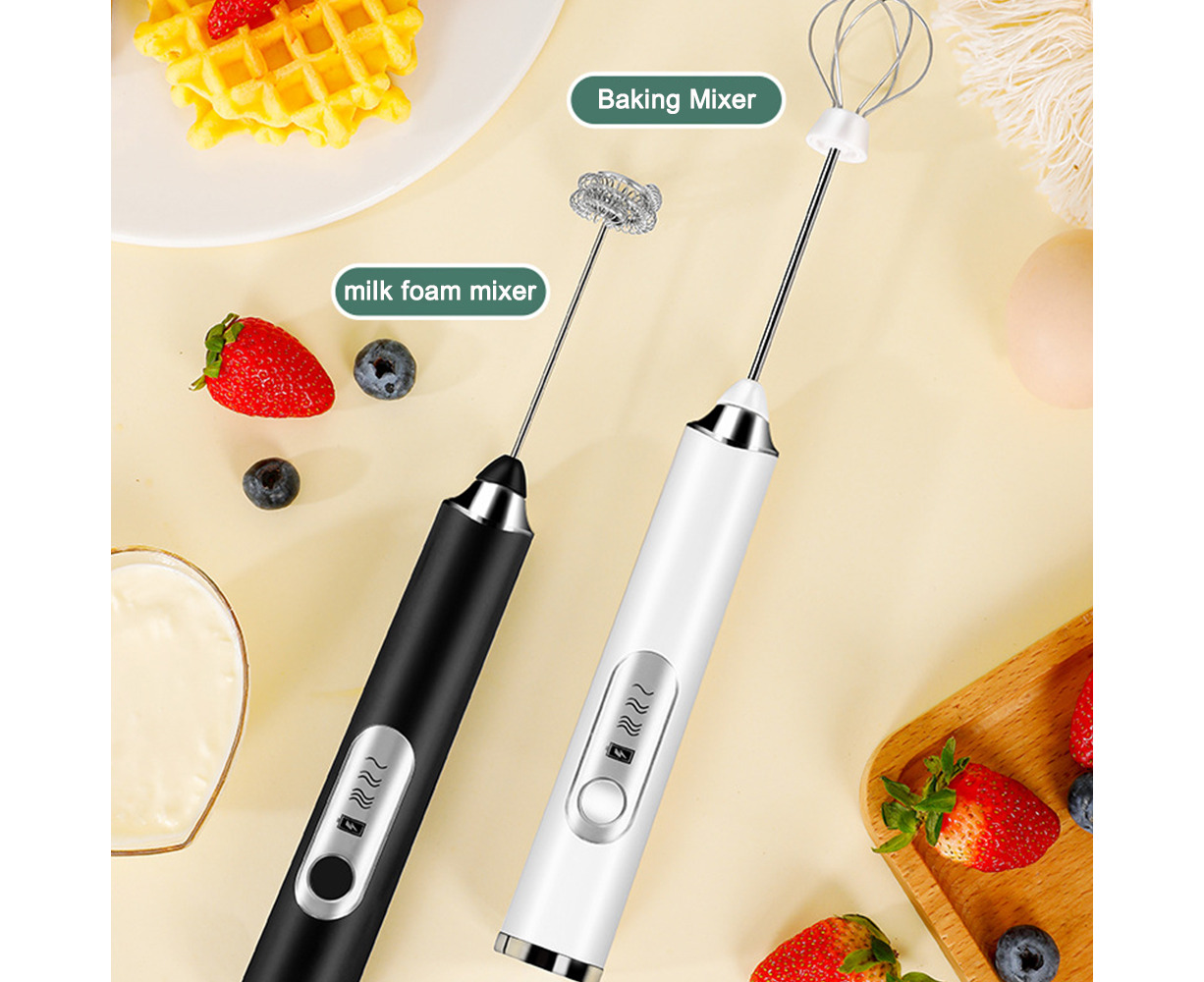 1pc Mini Electric Coffee Blender, Electric Blender Small Milk Frother,  Small Milk Foaming Machine, Household Baking Coffee Mixer, Perfect For  Making Milk Shakes, Coffee, Coffee Tools, Baking Accessories