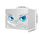 Computer Speakers, Mini Speaker Powered Stereo Volume Control With 3.5Mm Portable Mini Gaming Speakers，White