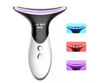 Portable Skin Tightening Beauty Toning Device EMS Microcurrent LED Photon Therapy Face Neck Anti Aging Wrinkle Remover Machine