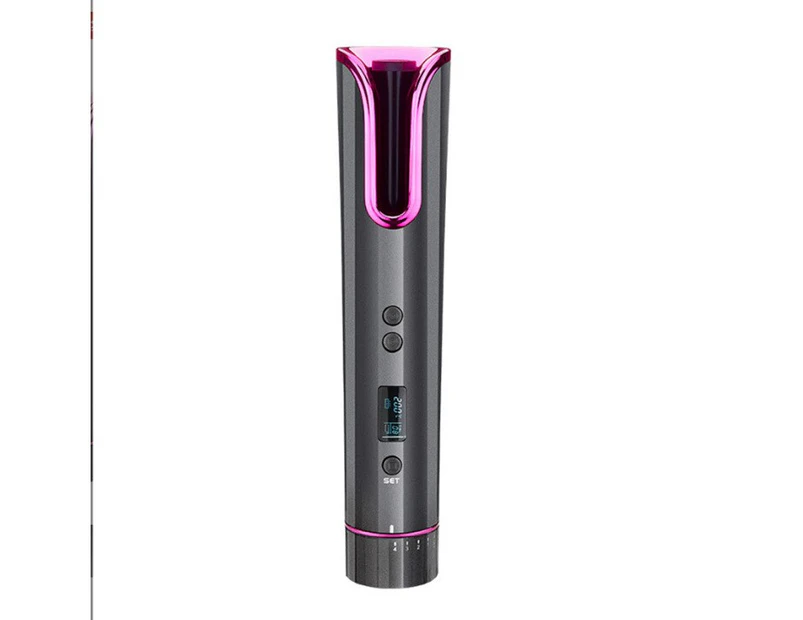 Wireless Automatic Curling Iron USB Rechargeable Rotating Curling Iron Large Volume Not Hurt Hair