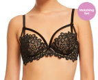 Dita Von Teese Women's Dahlia Balconette Bra - Black/Nude