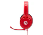 LucidSound LS10X 3.5mm Wired Gaming Headset For Xbox One & Series X/S Pulse Red