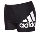 Adidas Boys' Badge of Sport Swim Briefs - Black/White