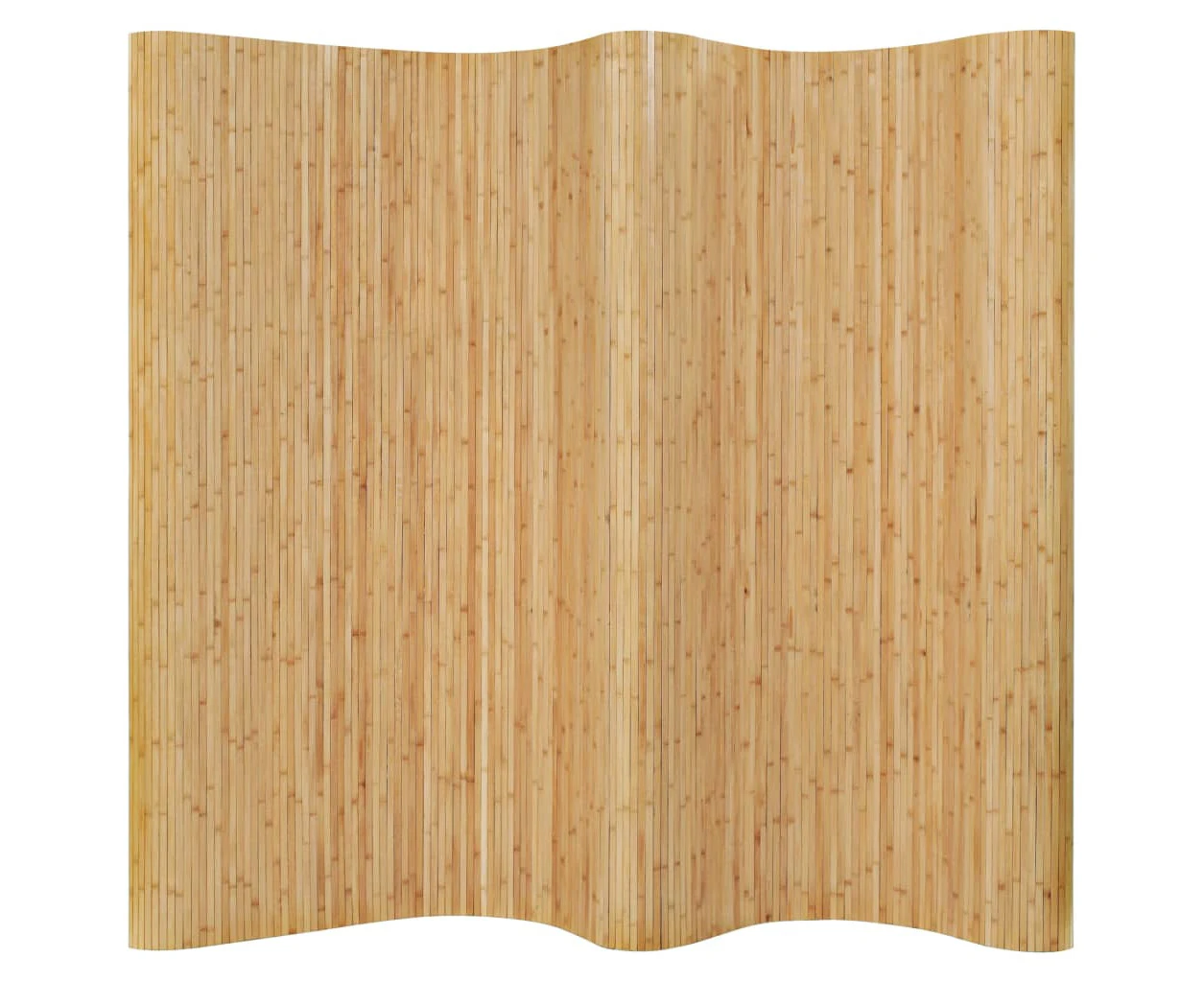 vidaXL Room Divider Bamboo 250x165 cm Natural