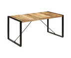 vidaXL Dining Table 160x80x75 cm Solid Mango Wood