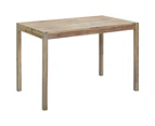 vidaXL Dining Table 120x70x75 cm Solid Acacia Wood