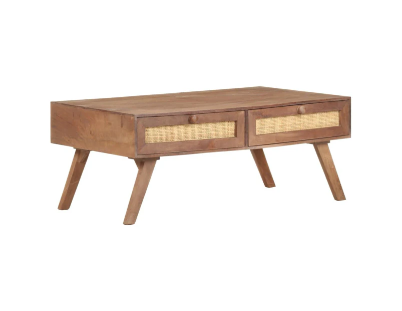 Coffee Table 100X60X40 Cm Solid Mango Wood