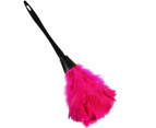 Feather Duster - Turkey Feather Duster Soft Brush with Black Handle, Home Furniture,Keyboard,Car Cleaning Tools