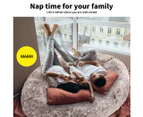 TheNapBed Human Size Pet Bed Calming Mattress Sofa Sleeping Floor Cushion