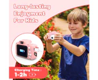 Shockproof Selfie Kids Camera, Camera For Kids Age 3-10, Hd Digital Video With 32Gb Sd Card, Christmas Kids Toy