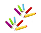 10Pcs Chalk Holders Adjustable Prevent Breakage Dust-proof Writing Plastic Teacher Chalk Pen Clips for School