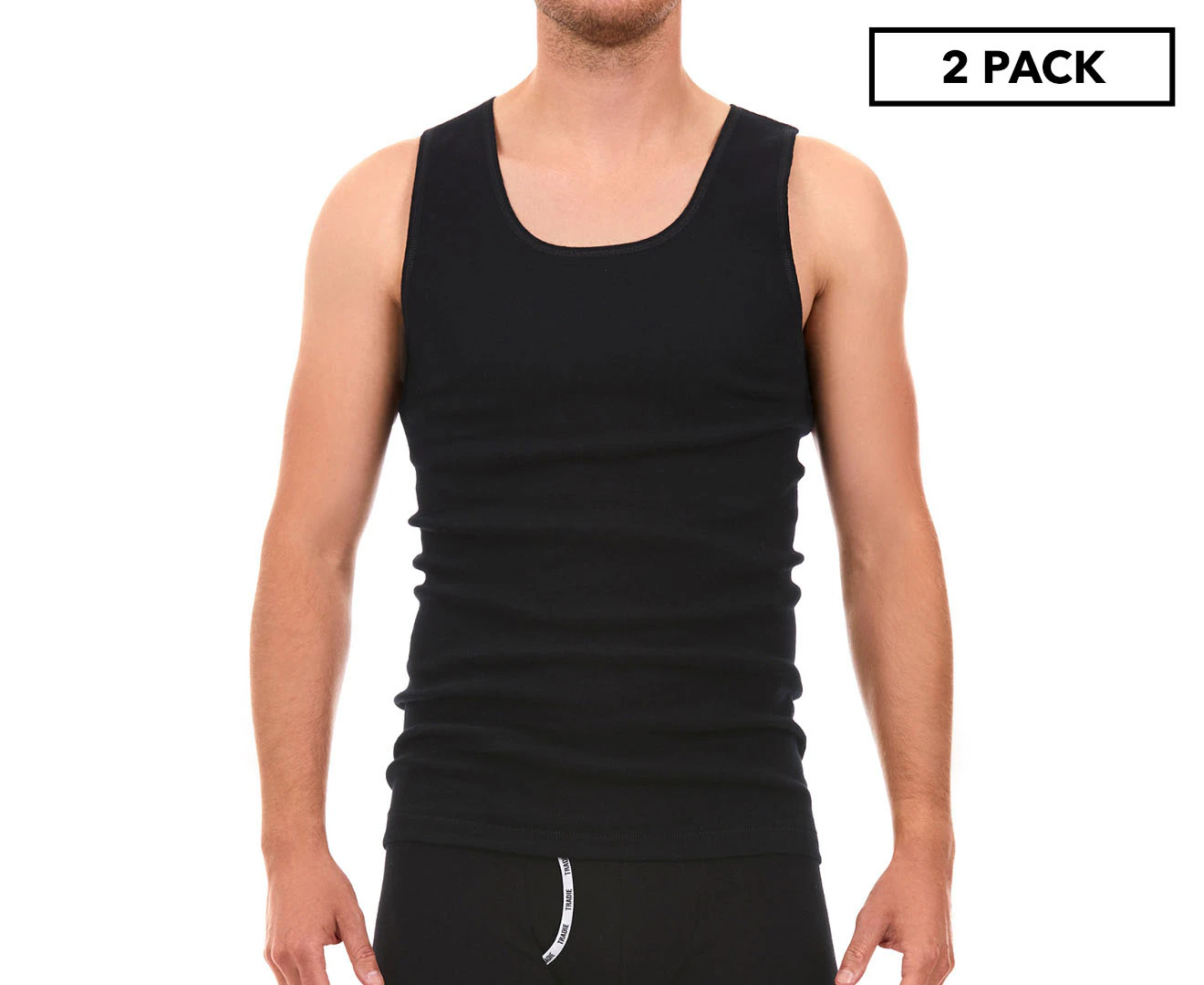 Ladies 6 Pack Size 18-26 Tradie Cotton Underwear Briefs Black Focus (SB3) -  Mixed
