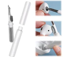 Wireless Earbuds Bluetooth Cleaning Pen, Cleaner Kit for Airpods Pro 1 2| Bluetooth Earphones Case Cleaning Tools(White-White)
