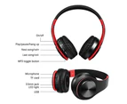 Wireless Bluetooth Headphones with TF Card Slot - Rose