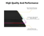 RGB LED Non-Slip Luminous Gaming Mouse Pad/Computer Mat for PC Keyboard - Small
