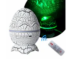 Dinosaur Egg Starry Night Projector and Speaker - USB Plugged-in - E