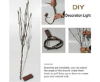 Battery Operated 20 LED Decorative Nordic Willow Branch Light - 3 pcs