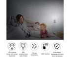 USB Rechargeable Indoor Motion Sensor SOS LED Night Light - Warm