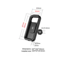 Waterproof Universal Mobile Phone Case for Bicycle Handlebars - Small