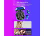 TWS 5.1 Wireless Mini Touch Bluetooth Headset Earbuds with USB Charging Case - Gold