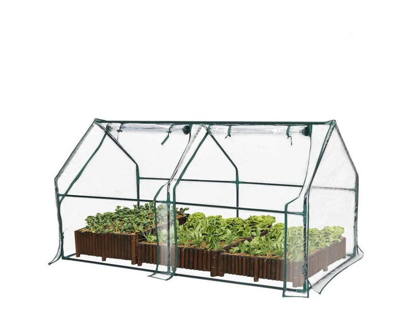 Greenhouse Flower Garden Shed Complete With Frame Cover Tunnel Green House 120L 60W 60H