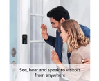Video Doorbell Camera Wireless WiFi [2021 Upgrade] IP5 Waterproof HD WiFi Security Camera Real-Time Video for iOS & Android Phone Night Light