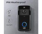 Video Doorbell Camera Wireless WiFi [2021 Upgrade] IP5 Waterproof HD WiFi Security Camera Real-Time Video for iOS & Android Phone Night Light